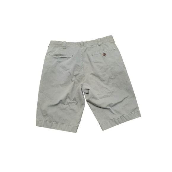 Men's J. Crew Green "Rivington" 100% Cotton Chino Shorts | Size 31 - Picture 2 of 9